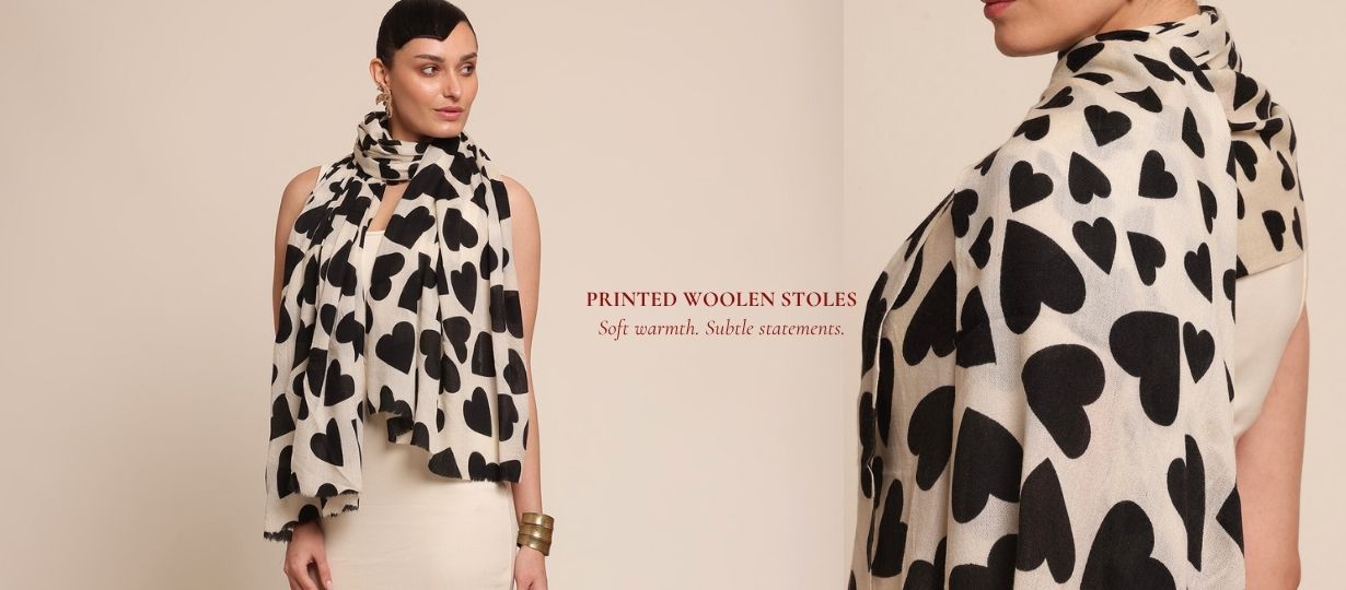 Printed Woolen Stoles