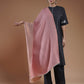 Wool Reversible Zari Stole