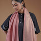 Wool Reversible Zari Stole