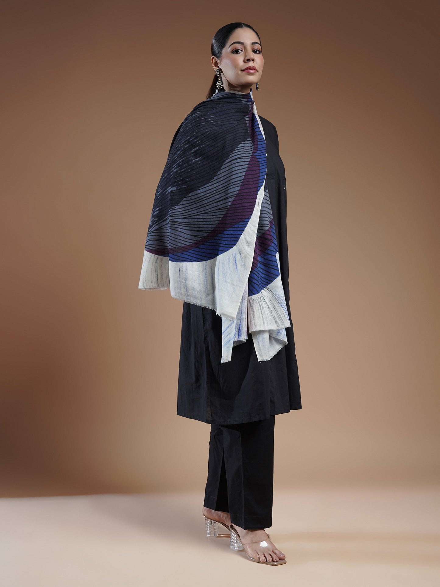 Rousie Woollen Kani  shawls