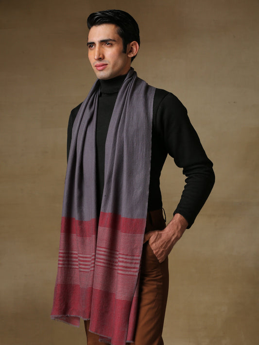 Striped Pashmina Stole