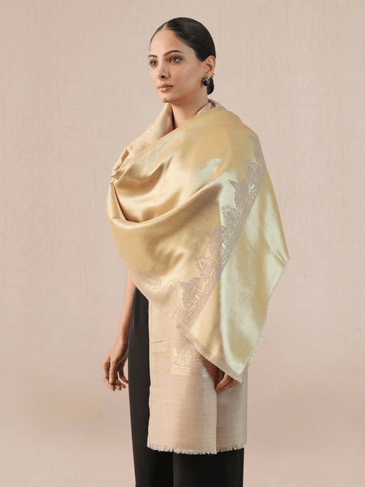 Border Reversible Stole