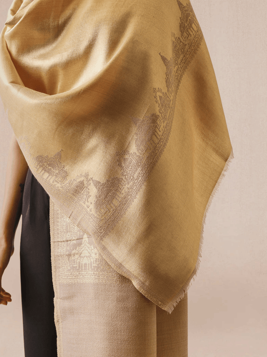 Border Reversible Stole