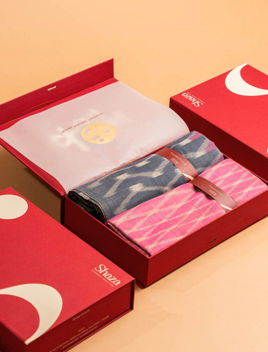 Timeless Ikat Gift Box - (Only His Available)