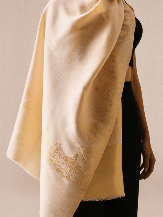 Border Reversible Stole