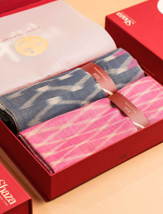 Timeless Ikat Gift Box - (Only His Available)