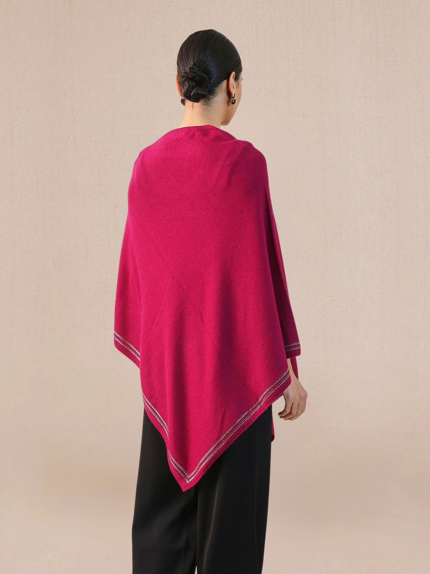 Cape poncho Pearl Scatter