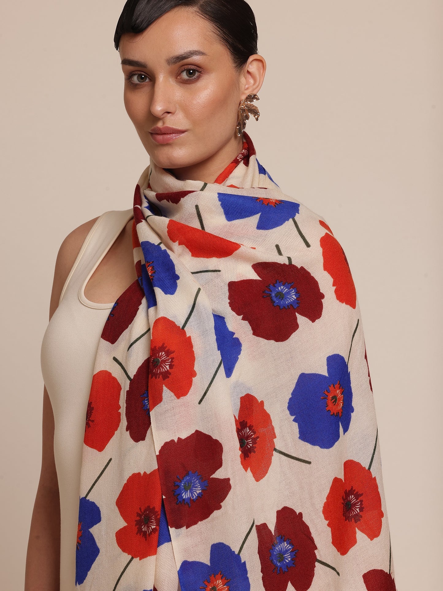 Abstract Printed Stole