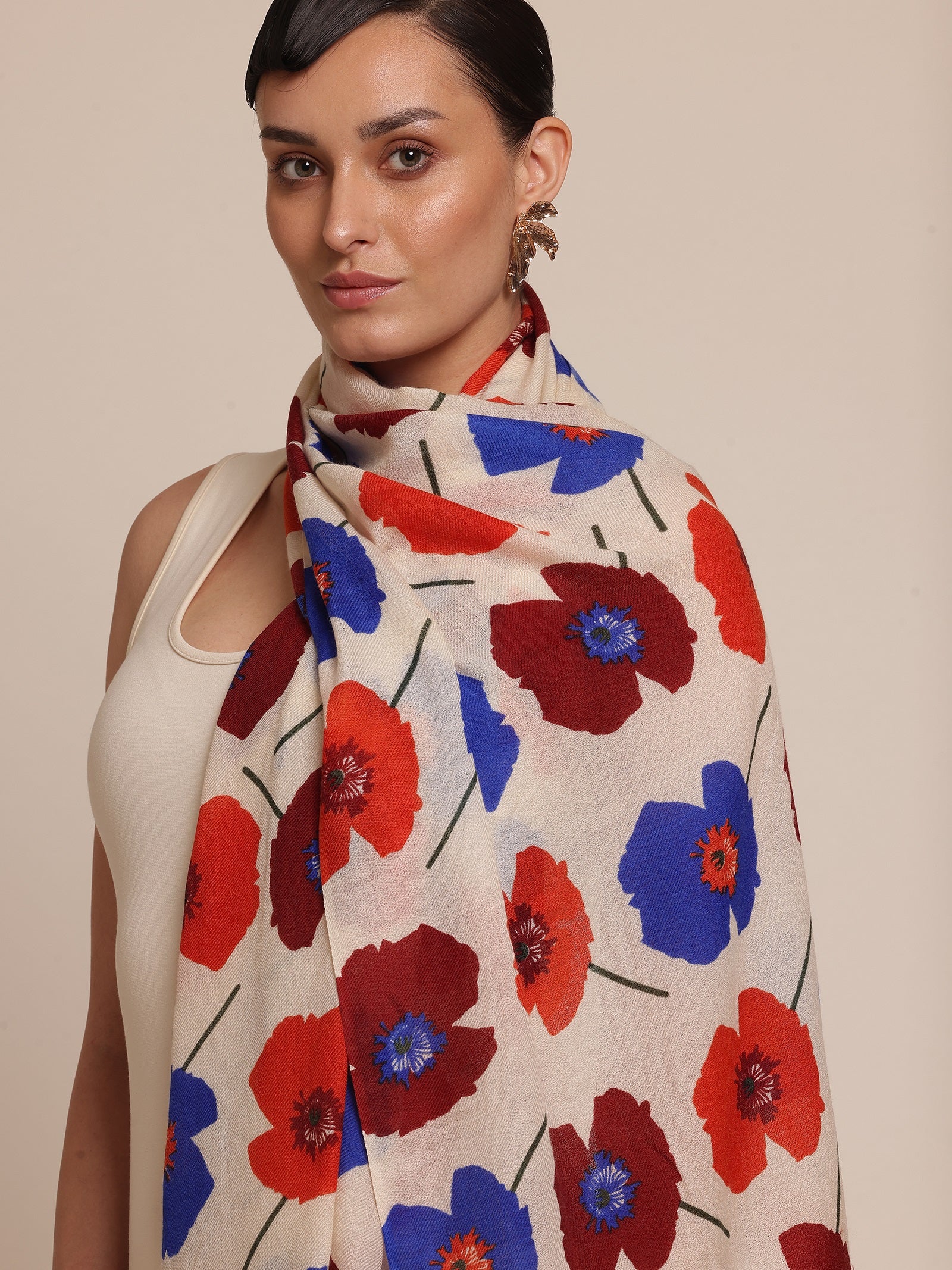 Abstract Printed Stole