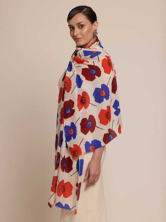 Abstract Printed Stole