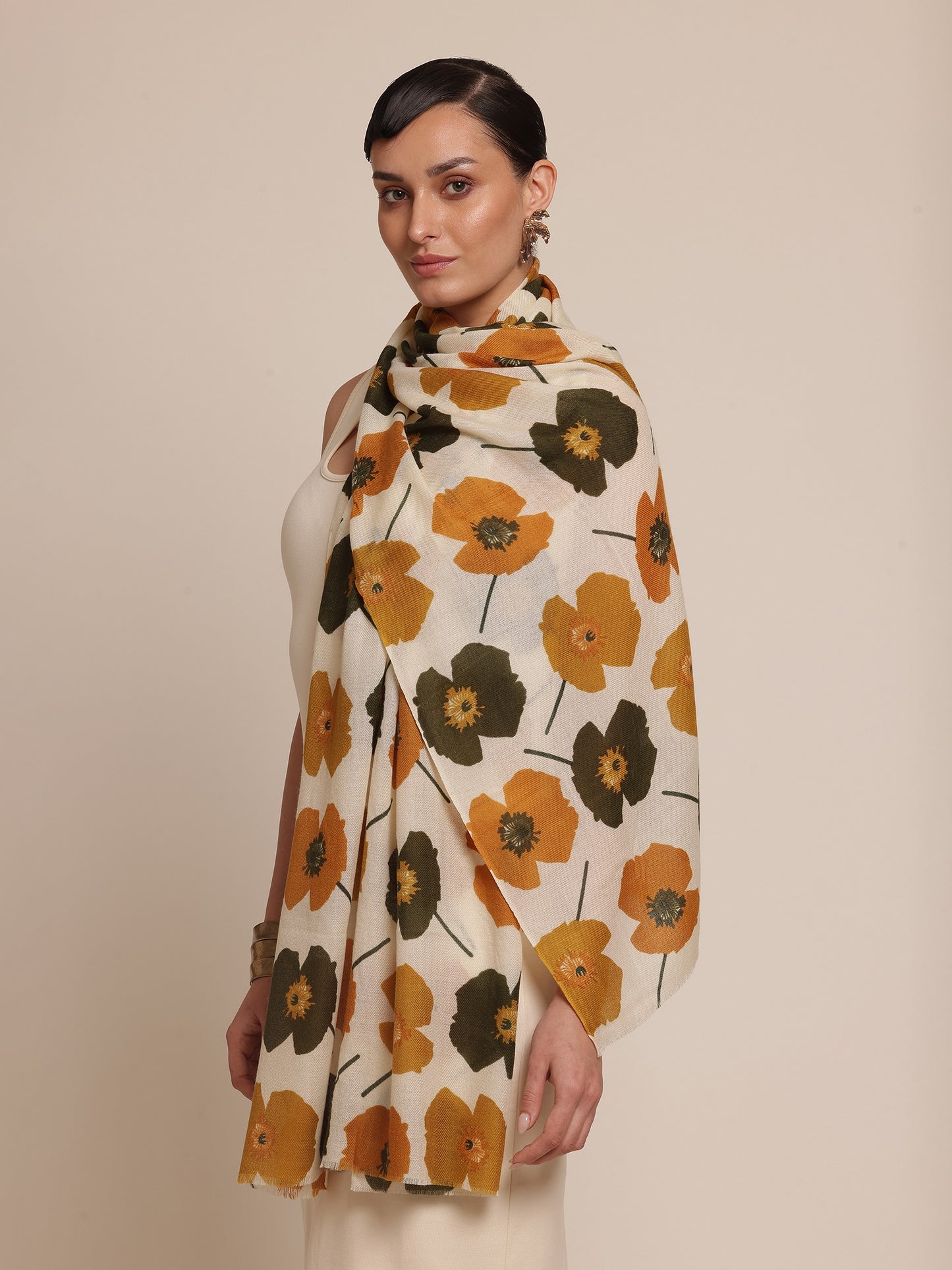 Abstract Printed Stole