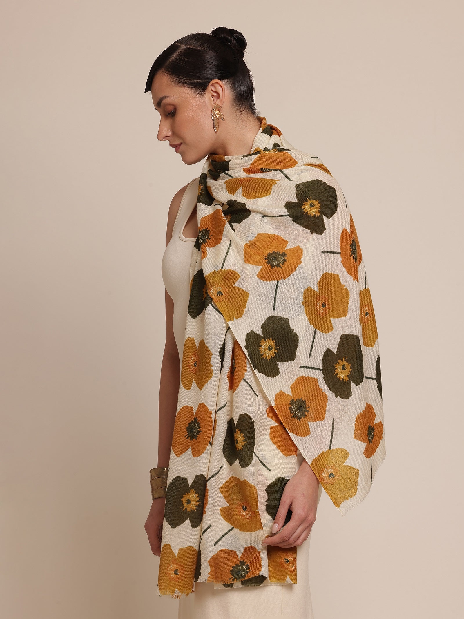 Abstract Printed Stole