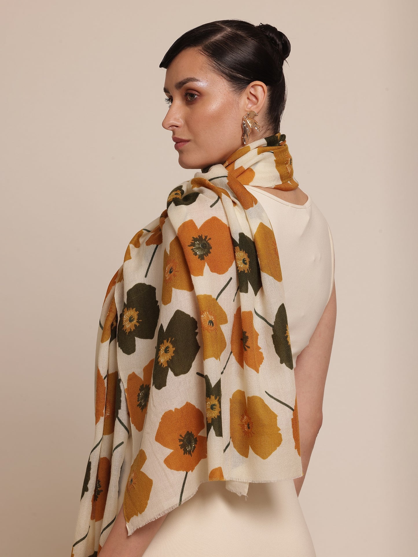 Abstract Printed Stole