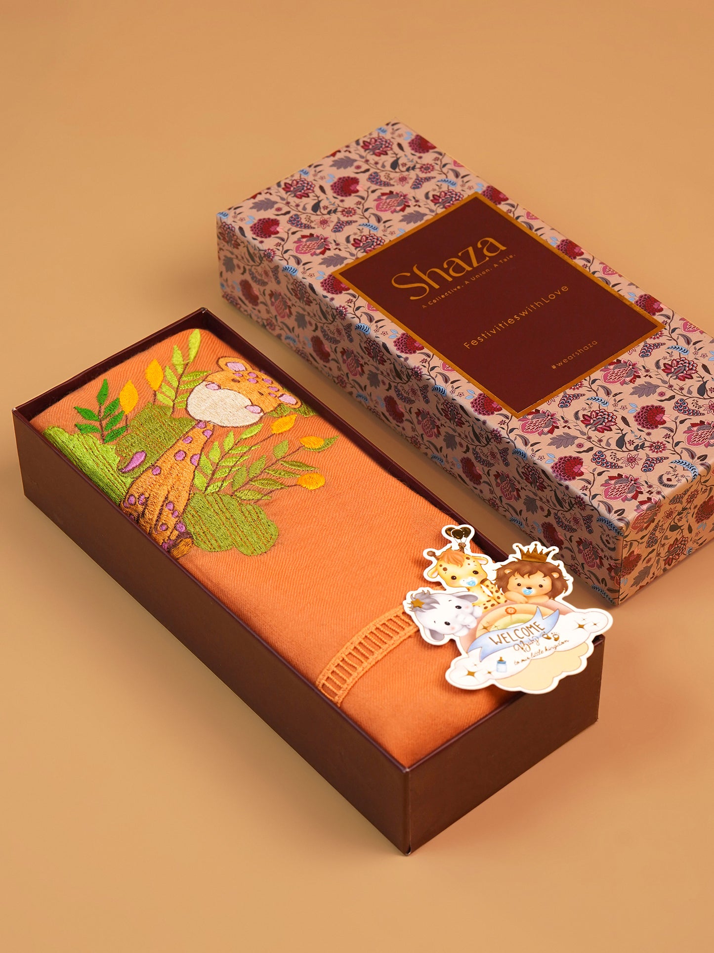 Baby Blanket - Orange Color