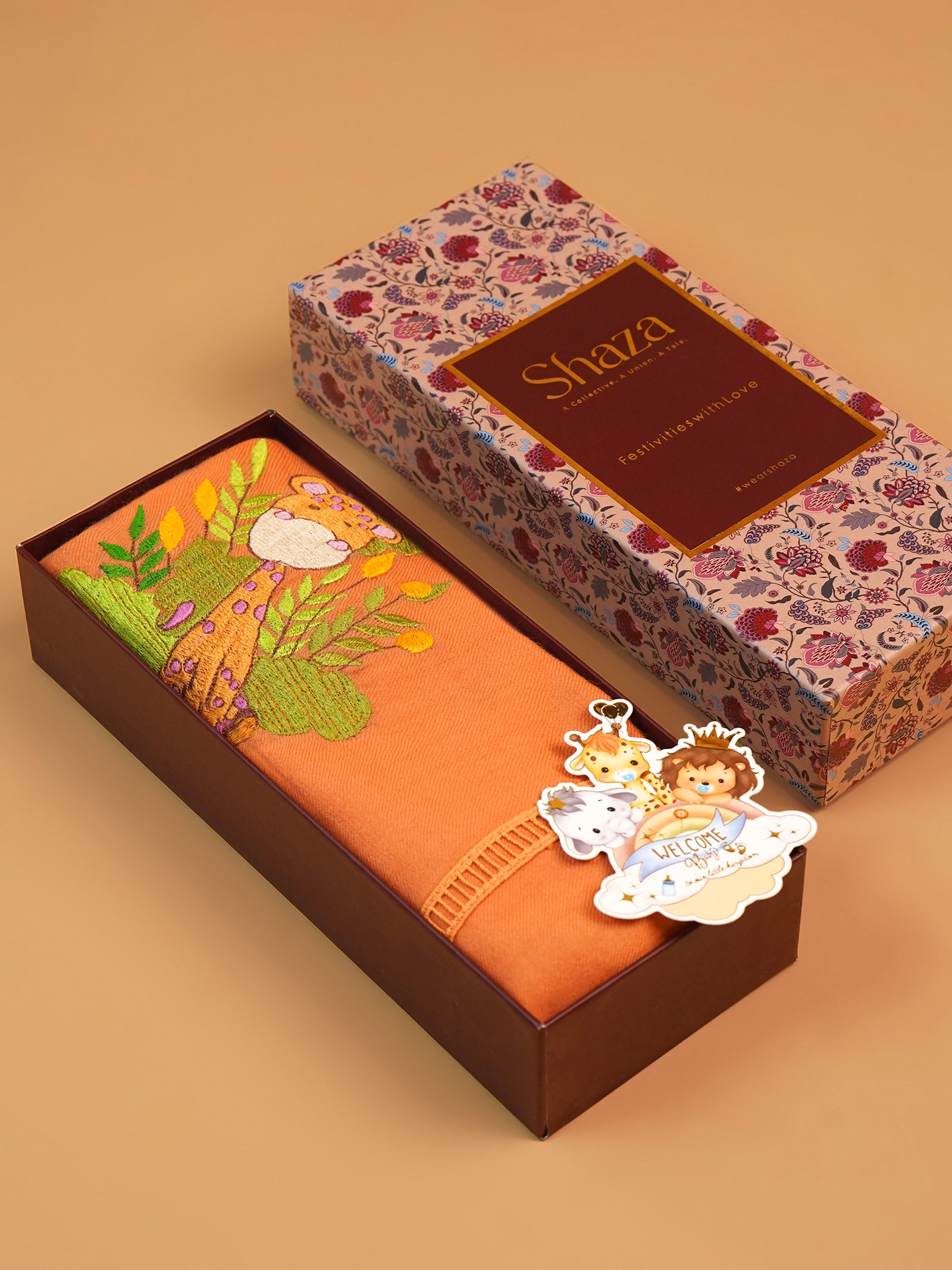 Baby Blanket - Orange Color