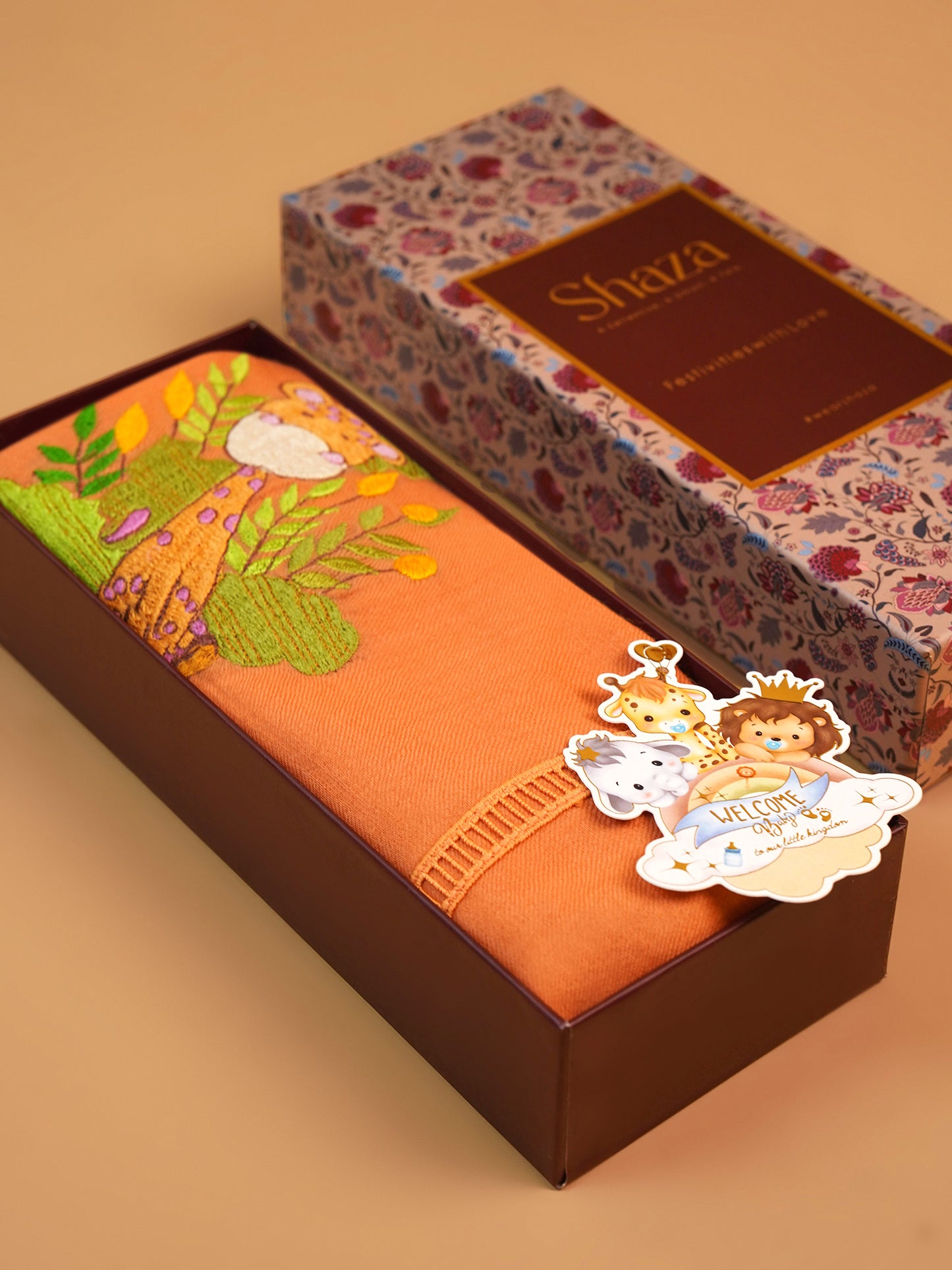 Baby Blanket - Orange Color