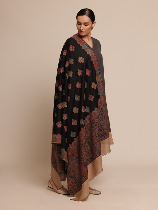 Black Kani Shawl