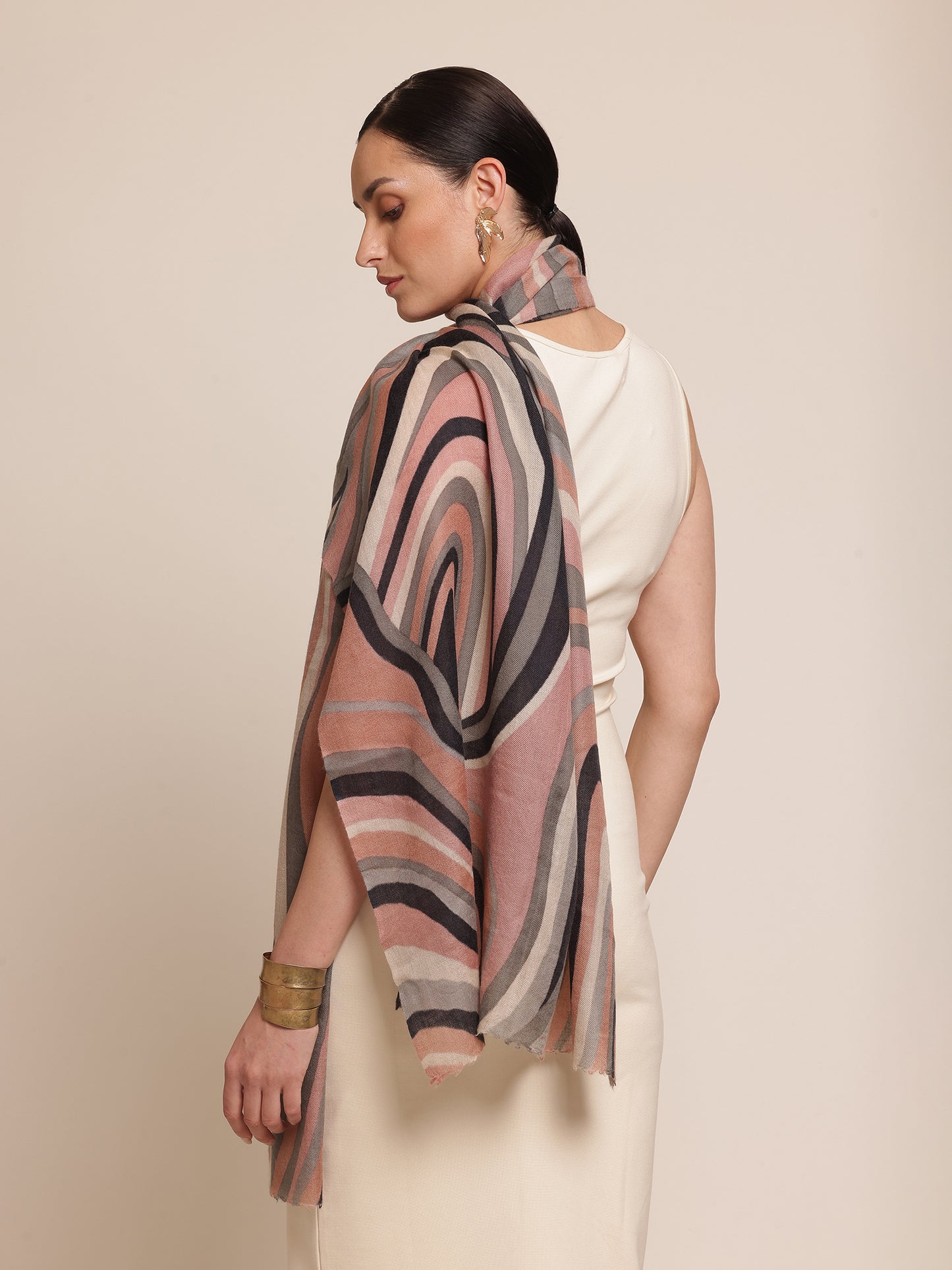 Disruption Pashmina Stole
