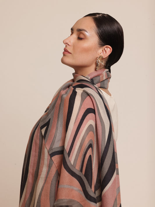 Disruption Pashmina Stole