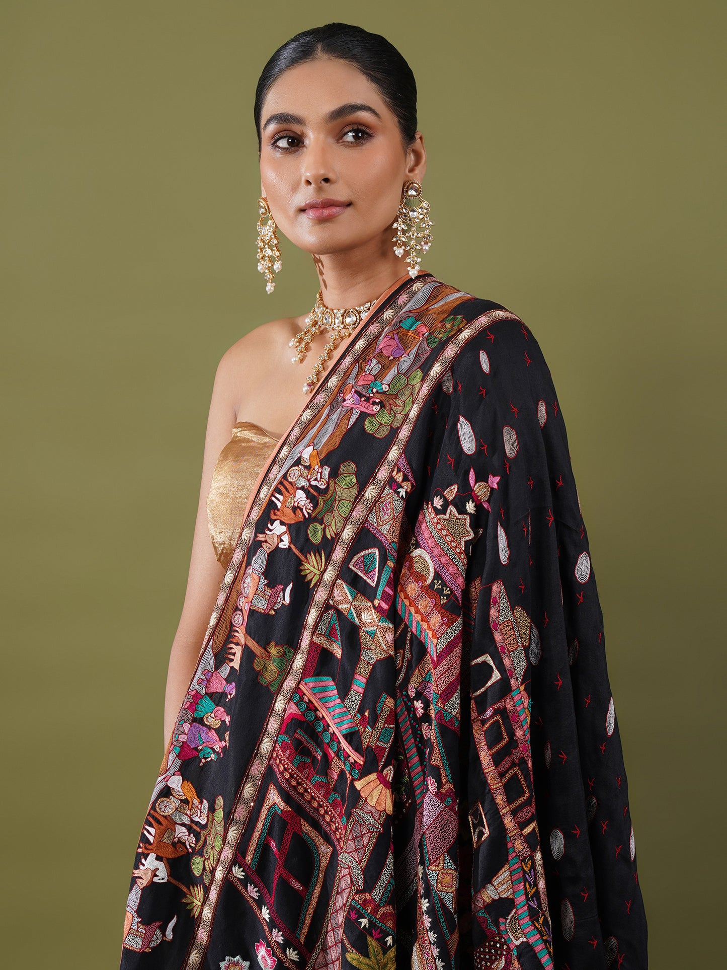 The Vrindavan Sandhya Drape