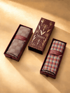 Red-Beige & Black / Brown