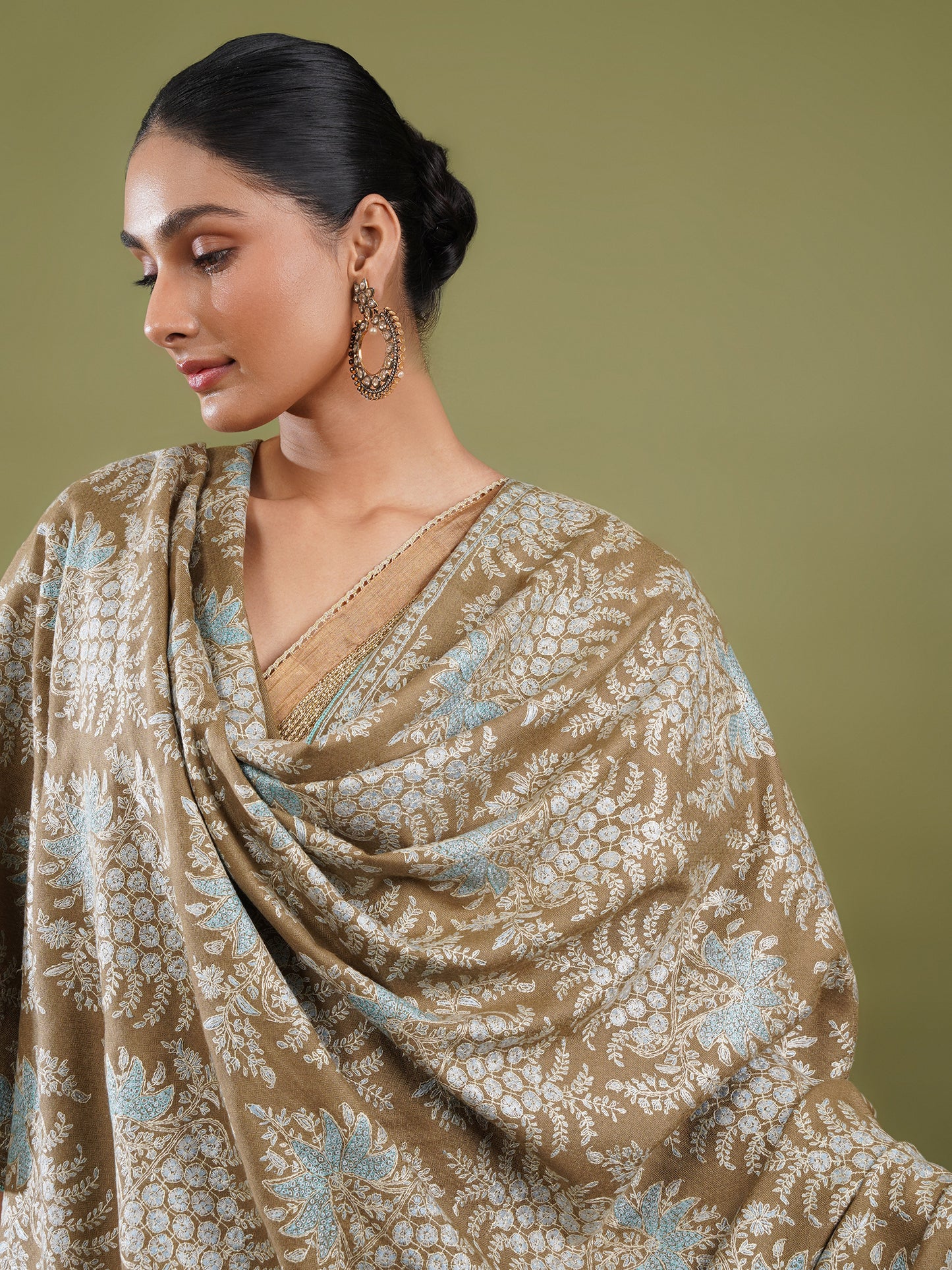 Zariah Handloom Pashmina Shawl