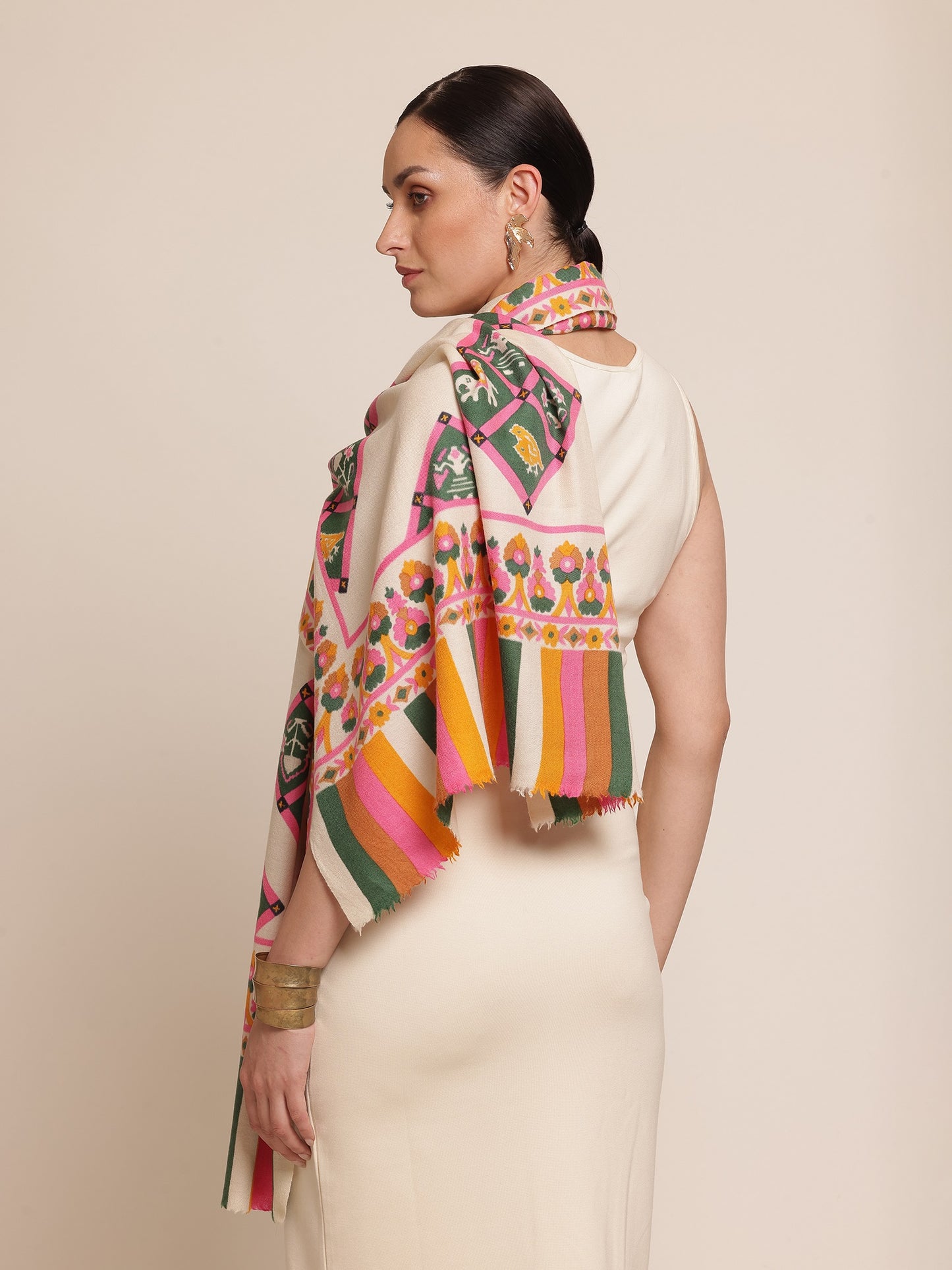 Handpainted Patola Stole