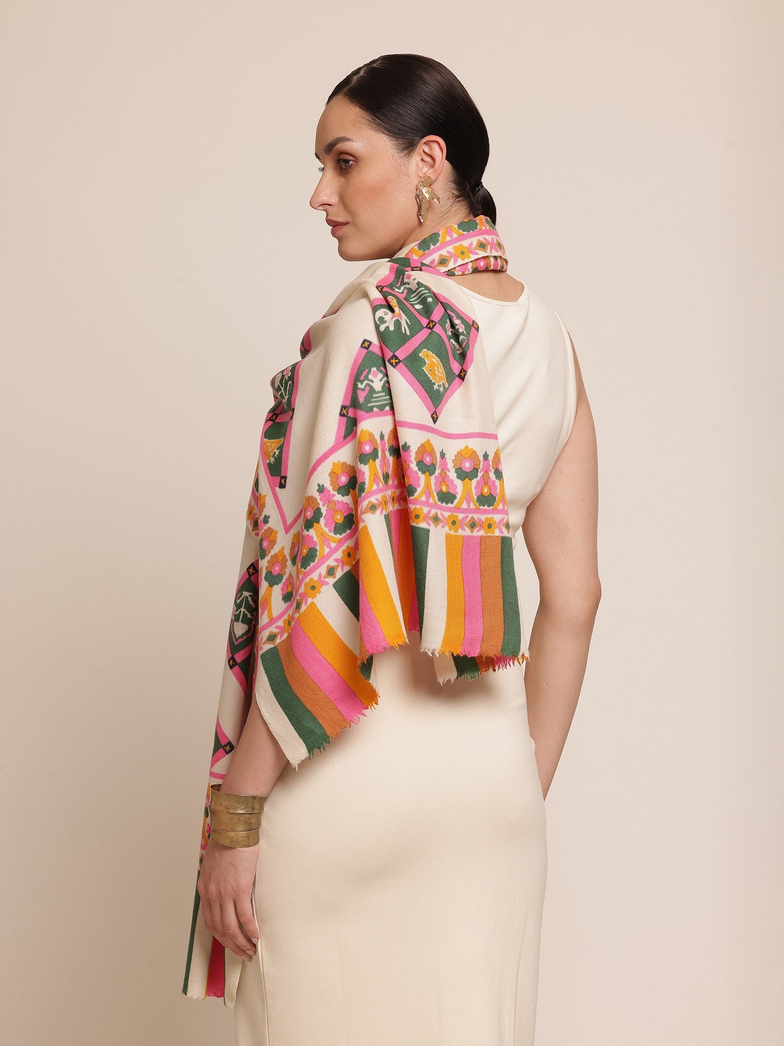 Handpainted Patola Stole