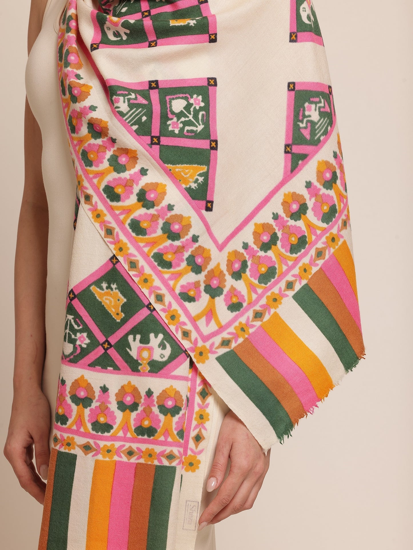 Handpainted Patola Stole