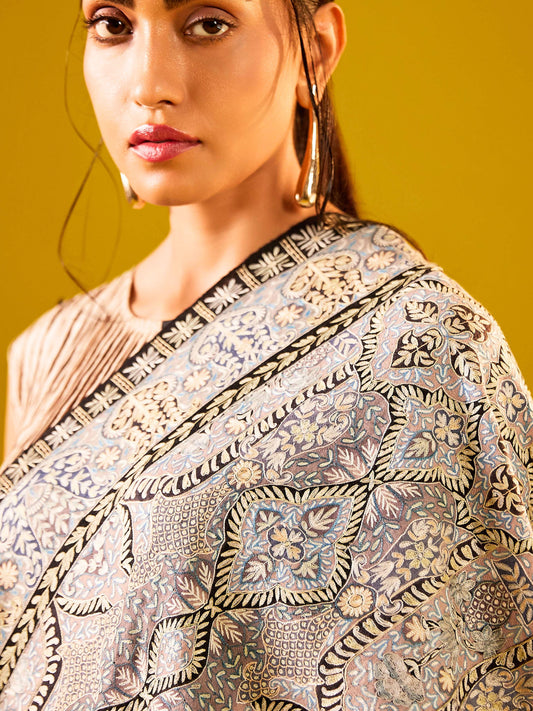 Kalamkari Pashmina Stole