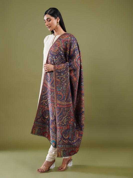 Noor-e-Jamawar Kani Shawl