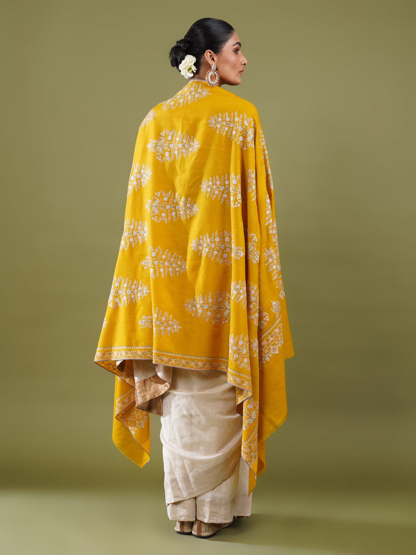 Kashan Handloom Pashmina Shawl