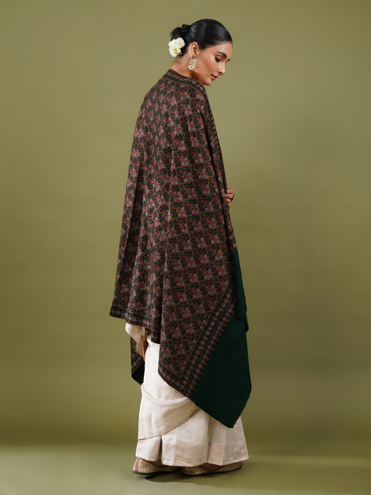 Badshahi Panna Jama Shawl