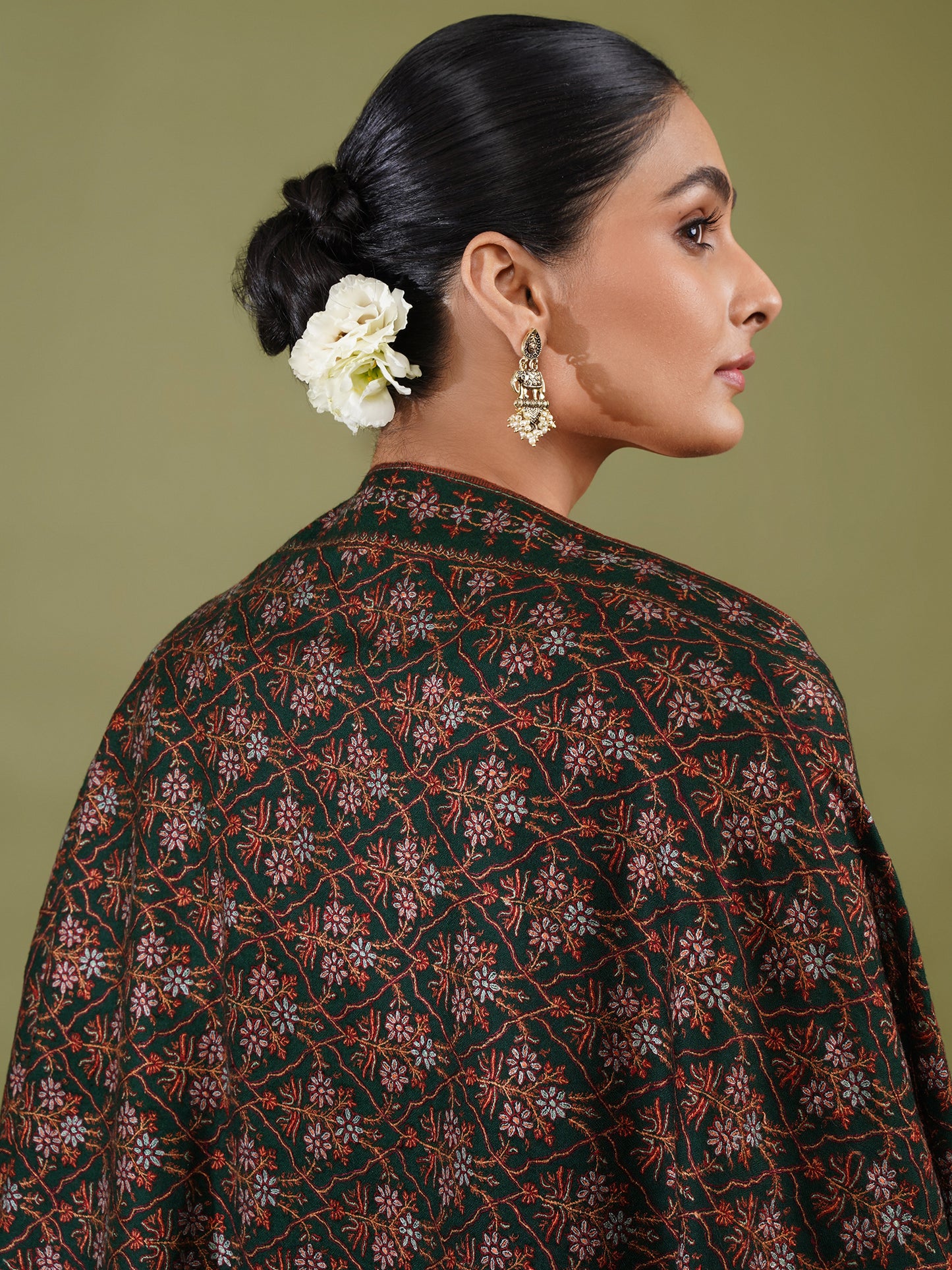 Badshahi Panna Jama Shawl