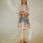Model is wearing the pashmina kalamkari border stole from shaza. 