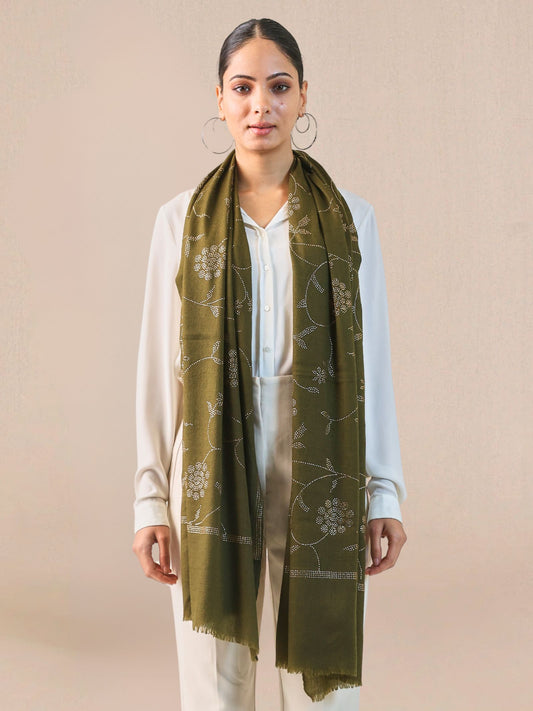Era of Zaywar Jaal Wool Stole
