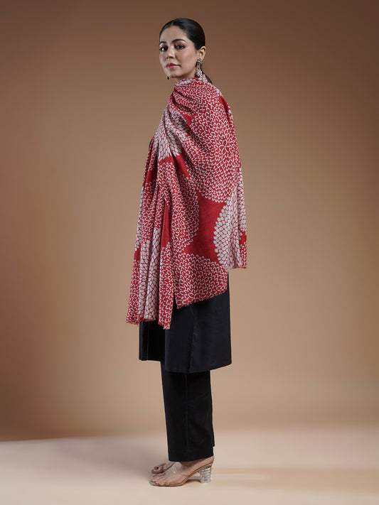 Naienive Printed Woolen Stole