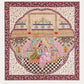 Radha & Krishna:Adorning Each Other (Unframed / 17x17 Inches)