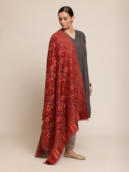 Antique Kani Wool Shawl