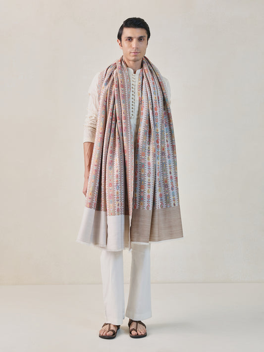 Reversible Men Kani Shawl