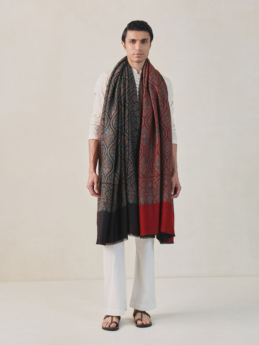 Reversible Men Kani Shawl