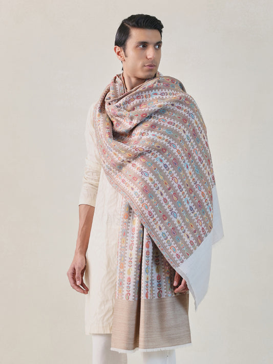 Reversible Men Kani Shawl