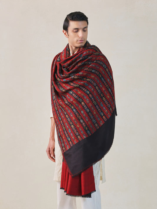 Reversible Men Kani Shawl