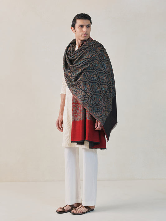 Reversible Men Kani Shawl