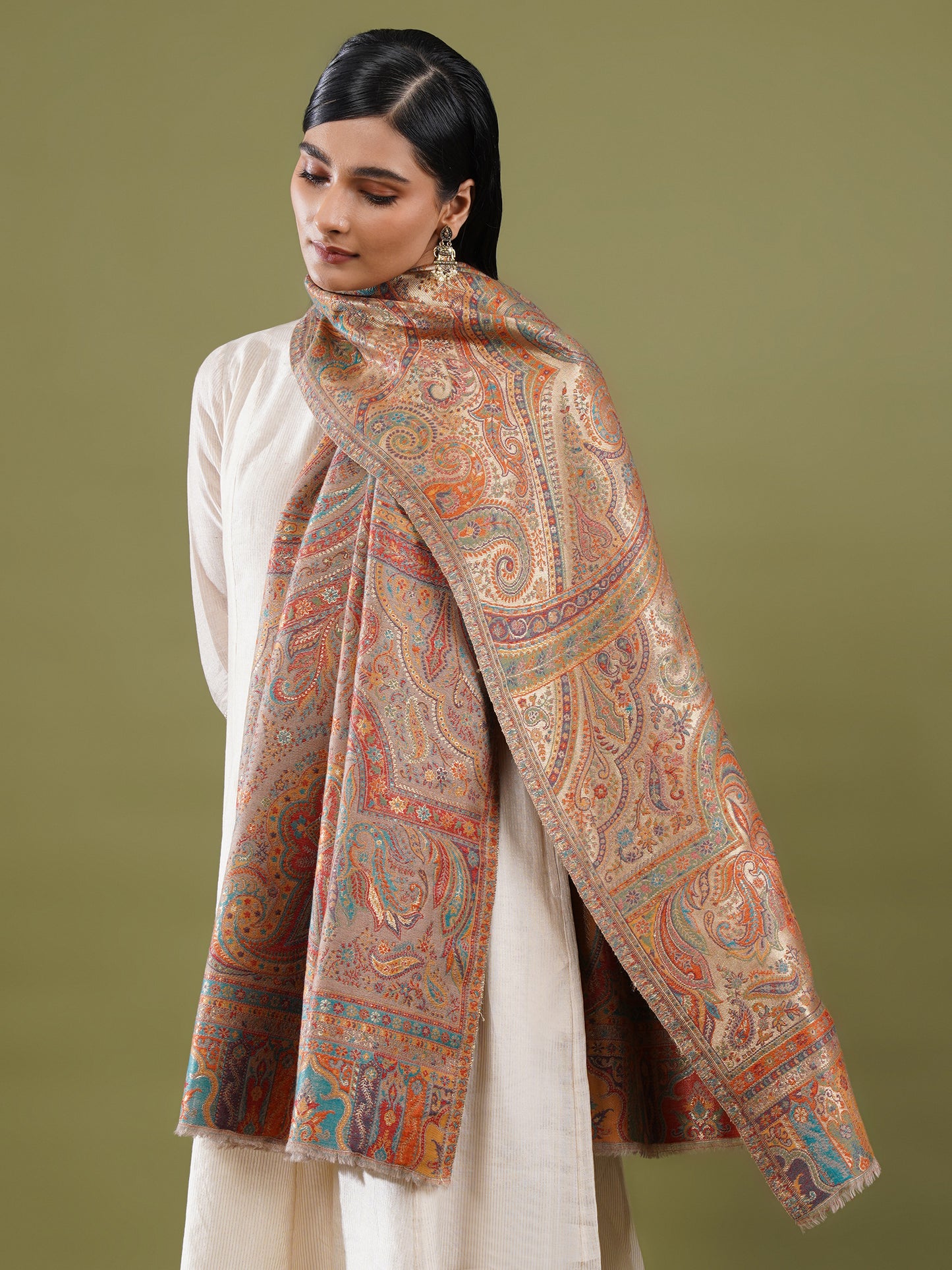 Zahreen Jamawar Kani Shawl