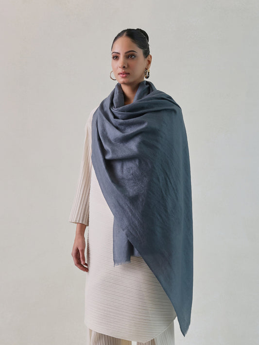 Raffia Cashmere Shawl