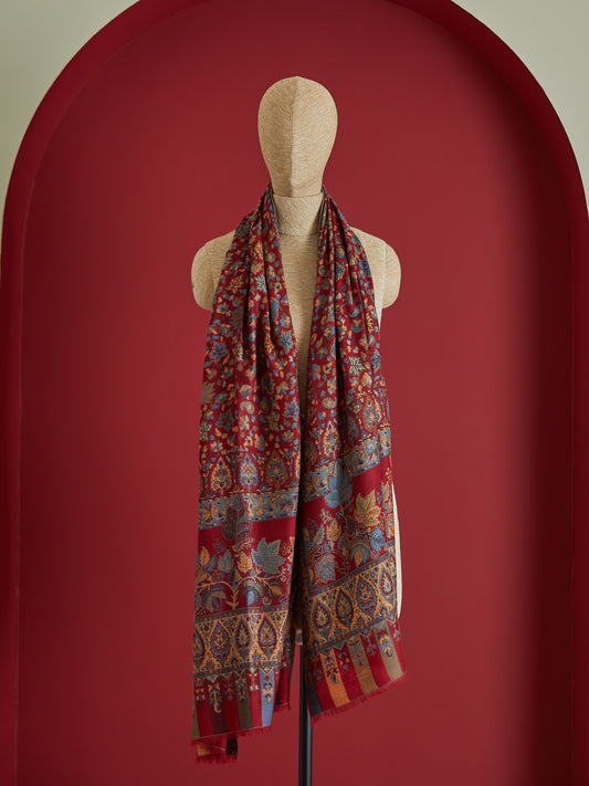 Wool Print Stole