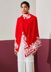 Red & White Applique