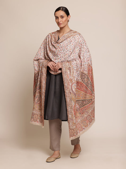 Antique Kani Wool Shawl