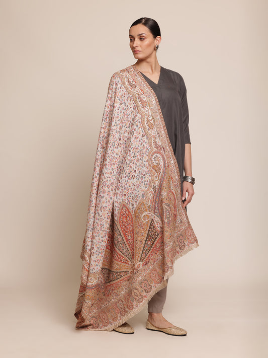 Antique Kani Wool Shawl